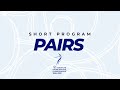 Pairs Short Program | ISU European Figure Skating Championships 2022 | Tallinn | #EuroFigure