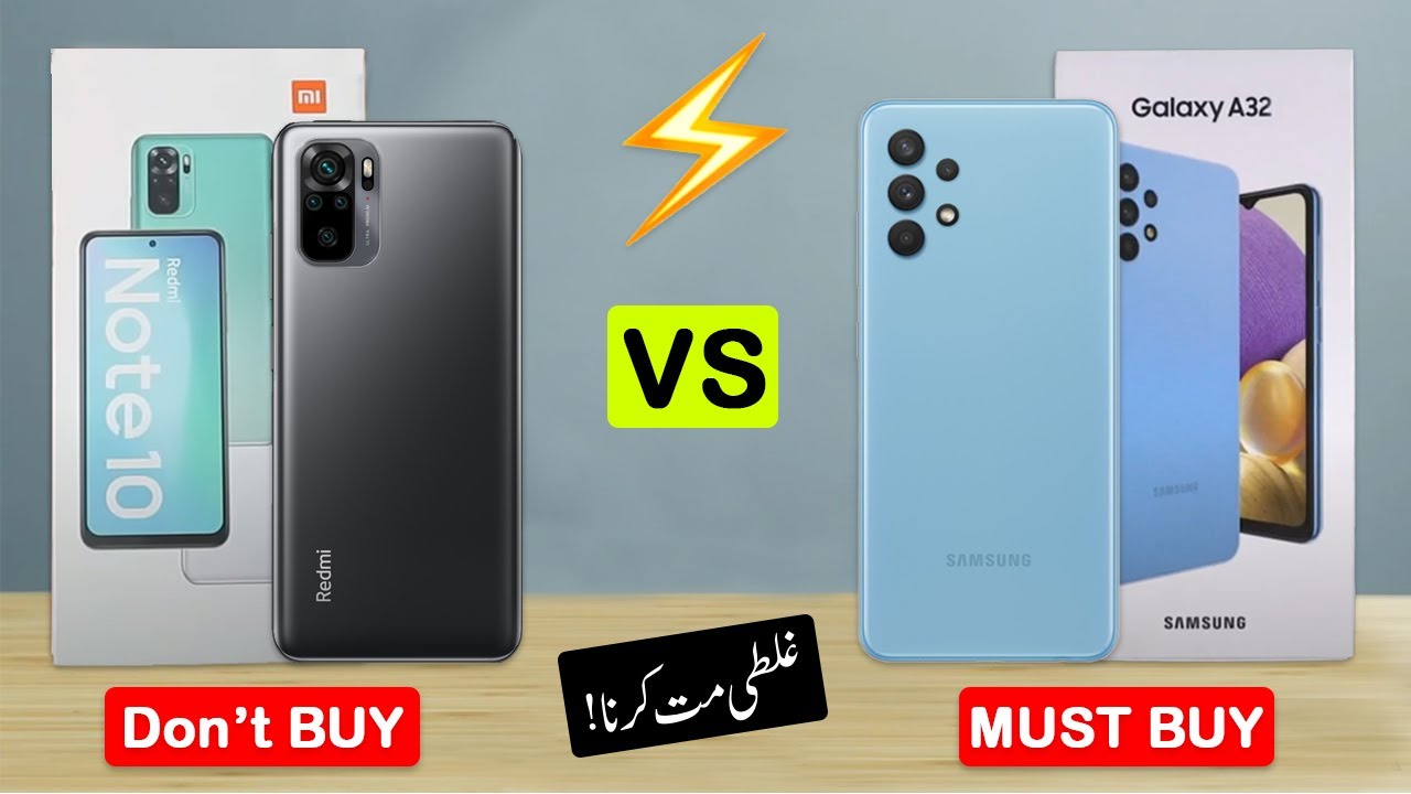 Samsung A31 Vs Redmi Note 10