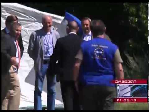 საოკუპაციო ხაზი და შეხვედრა ერგნეთში