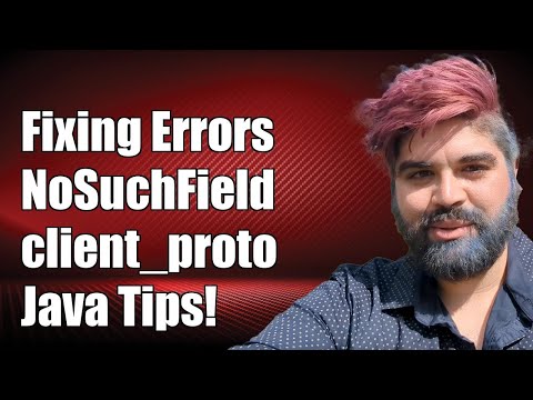 Fixing java.lang.NoSuchFieldError and