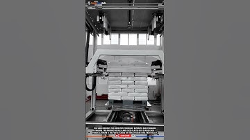 Innovation Technology Packaging: Automated Sack Packaging Machine, Fast & Efficient. #tech