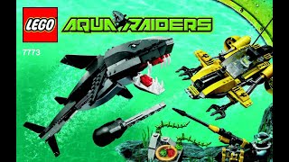 LEGO Aqua Raiders | 7773 Tiger Shark Attack | Building instructions