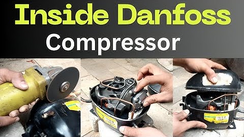 What’s Inside a Danfoss Compressor? 🔥 Full Teardown & Working Explained