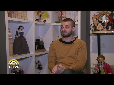 #ახალიდღე ხელოვან ბაჩო ცანავას წიგნებიდან გაცოცხლებული და წარმოსახვით შექმნილი თოჯინები