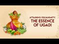 Attaining equanimity  the essence of ugadi happyugadi