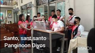 Santo, santo( osana sa kaitaasan) lyrics