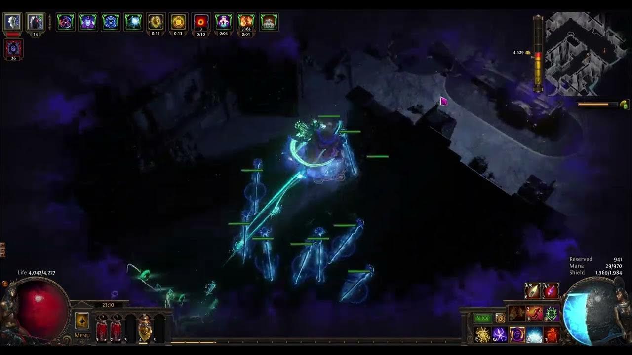 PoE 3.21 Could poison Chains of Command be your league starter build