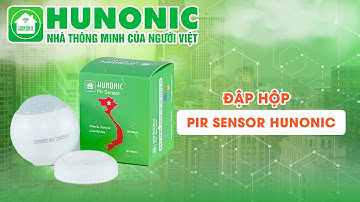 Khám phá Cảm Biến Chuyển Động Hunonic Pir Sensor Hình Cầu - Sản phẩm mới của Hunonic