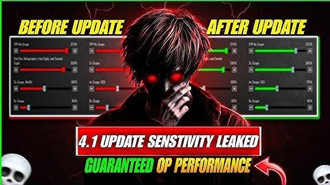 NEW UPDATE SENSTIVITY I SENSITIVITY SETTINGS 2025 | BEST SCOPE SENSITIVITY SETTING✅