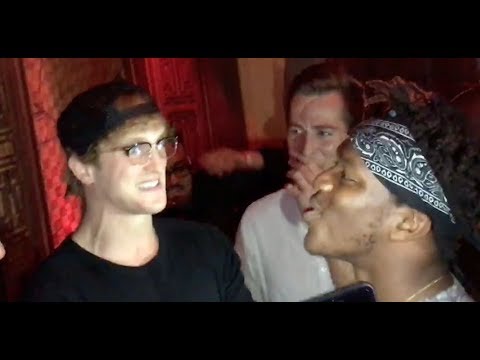 FACE TO FACE WITH LOGAN PAUL (BEFORE PRESS CONFERENCE)