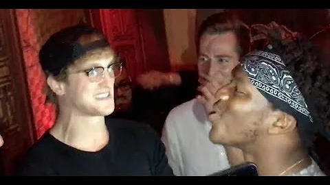 FACE TO FACE WITH LOGAN PAUL (BEFORE PRESS CONFERENCE)