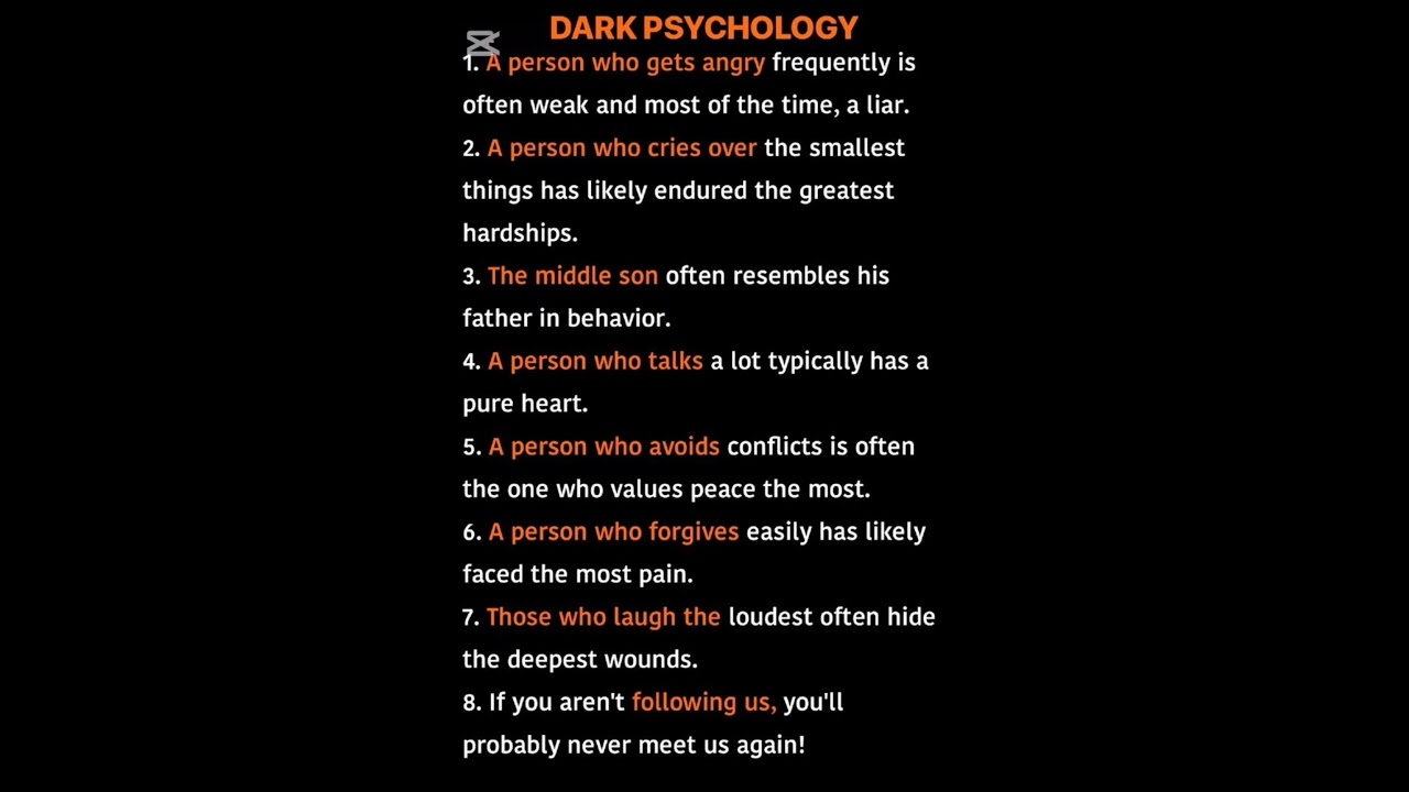 Dark Psychology Tricks Used by High IQ People