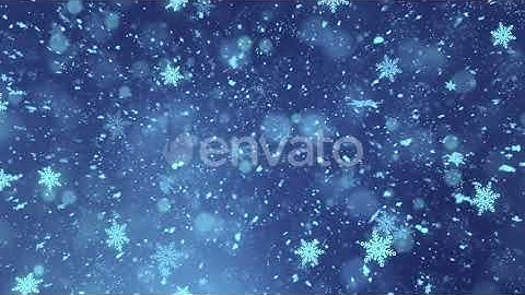 Christmas Magic Snow Glitters 2 | Motion Graphics - Envato elements