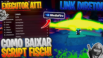 Como Baixar e Colocar SCRIPT no Fisch (CELULAR/MOBILE) | Instalar Executor Roblox/Usar Script
