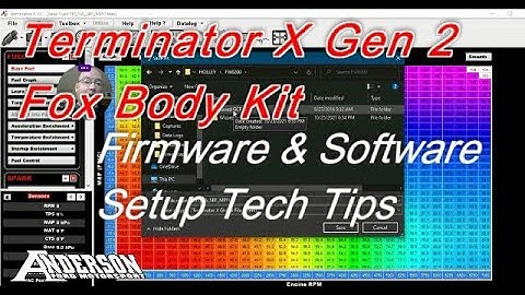 Fox Body Terminator X Gen 2 Firmware & Software Setup Tech Tips