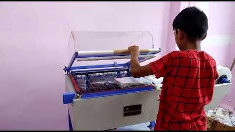 Semi Automatic Notebook Shrink Packing machine M- 09855782452