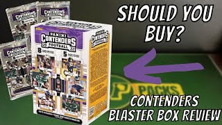 SHOULD YOU BUY?! 2022 Panini Contenders Football Blaster Box Review