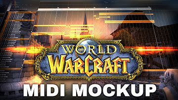 World of Warcraft - Soundtrack Midi Mockup (Cubase DAWCast)