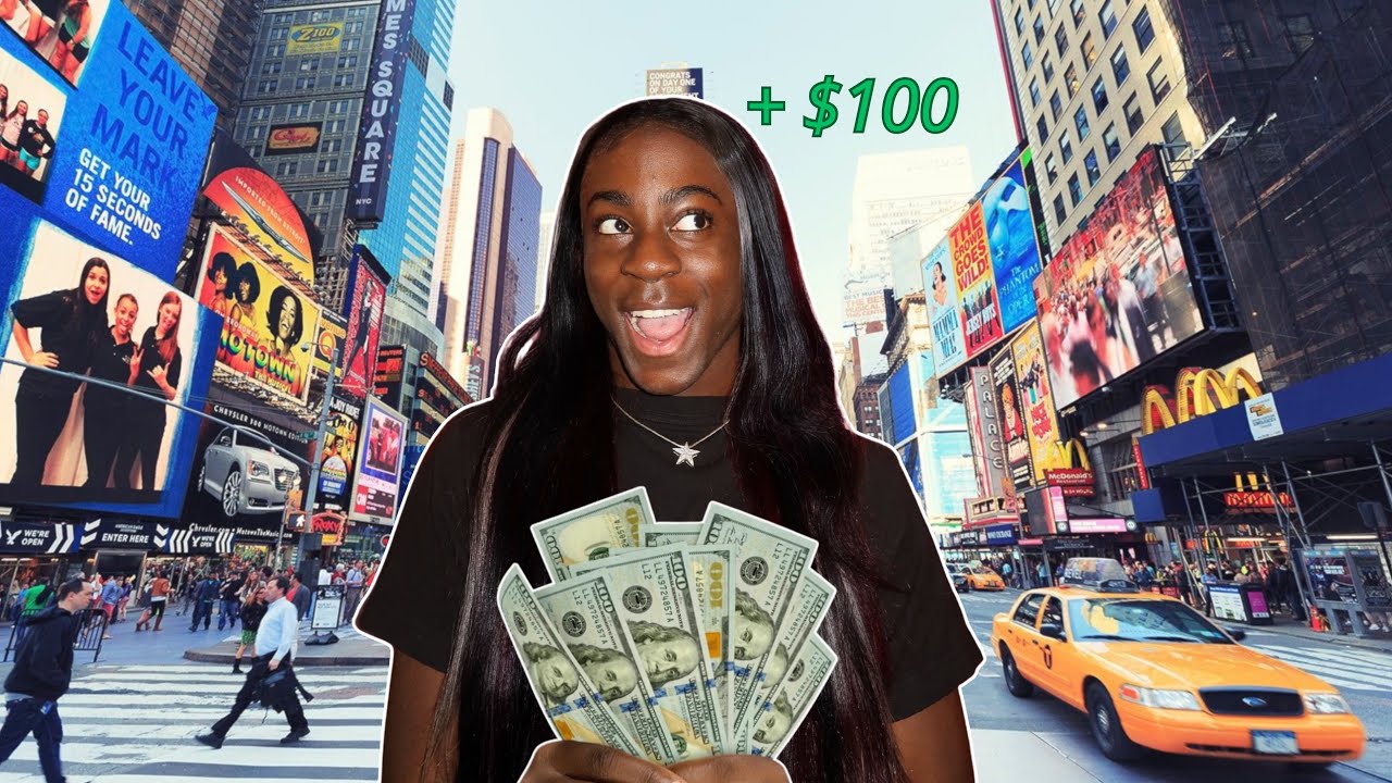 Surviving Off of $100 in NYC for 24 Hours...