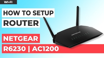 ✅ How to Setup NETGEAR R6230 | NETGEAR AC1200 Smart WiFi Router Dual Band Gigabit