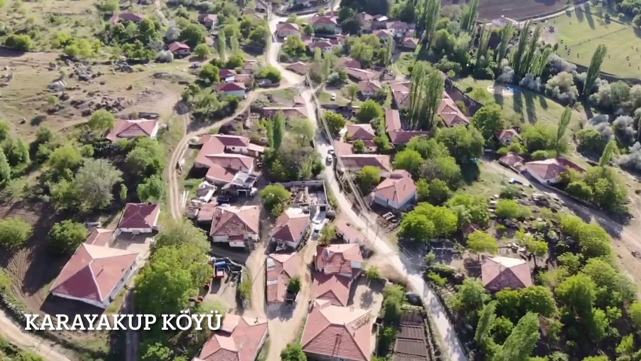 KIRIKKALE/ÇELEBİ - KARAYAKUP KÖYÜ DRONE İLE HAVADAN ÇEKİM
