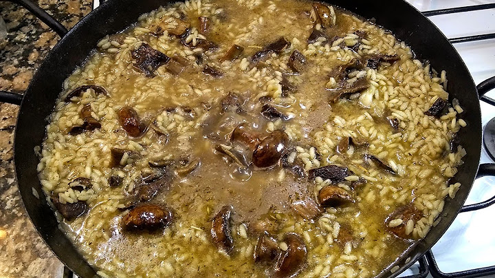 Risotto con Hongos, muy fácil y en minutos | Anota los Ingredientes