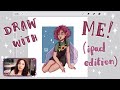 Draw With Me Q&A 🌼 composition, motivation and working as an animator