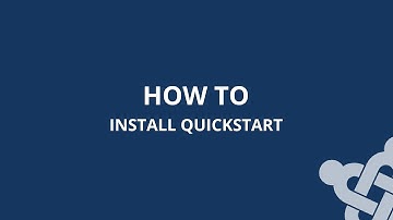 How to install Joomla Quickstart package in cPanel