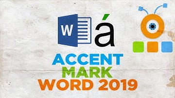 How to Put an Accent Mark in Word 2019 | How to Insert Accent Mark in Word 2019