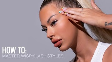 Lash with me: Wispy volume lash service using wet lashes & Kim K lash mapping