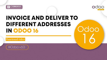 How to Config Invoice & Deliver to Different Addresses in Odoo 16 Sales | Odoo 16 Enterprise