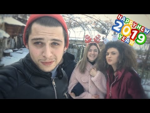 სოფელი, კლასელები, გართობა \"NEW 2019 YEAR\" VLOG