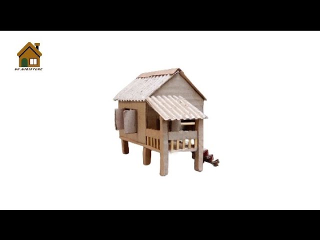 DIY Simple Miniature House - Miniature Model 