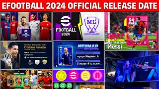 efootball 2024 Official Release Date and Update Size | Free Rewards & More | efootball 2023 Mobile