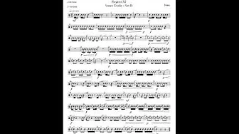 Snare Etude Set B Gold 108