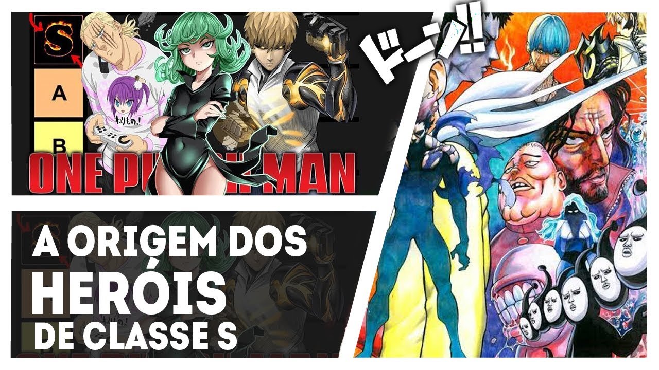 A CLASSE S É INSANA E OS NÍVEIS DE AMEAÇA EXPLICADOS - ONE PUNCH MAN ...