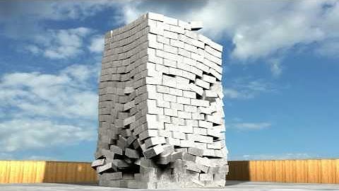 Collapsing Building With 3ds Max