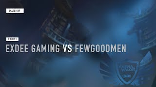 ExDee Gaming vs FewGoodMen - Round of 8 - TES Arena Of Valor League