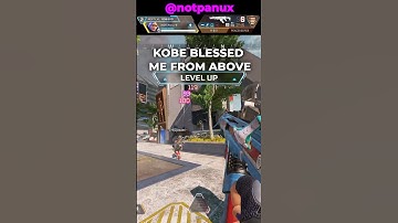 Kobe blessed me from above with that grenade #apexlegends #shorts