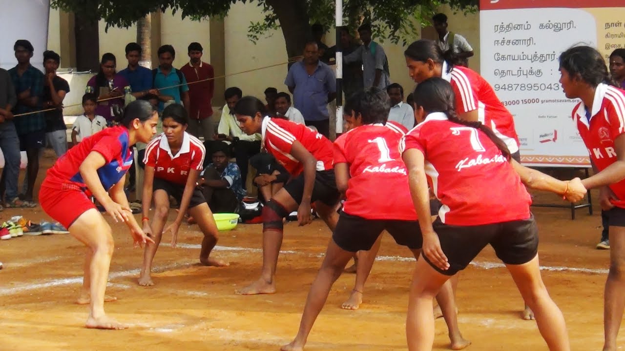 Zone Level Women Kabaddi Final | PKR Erode vs Karpagam Covai @ Isha Gramotsavam 2018