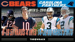 4 QBs Combine For Epically Bad Passing Game! (Bears vs. Panthers 2010, Week 5)