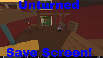 Recreating the Unturned Start Screen In-Game!