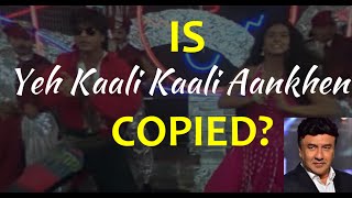 Download Lagu Is Yeh Kaali Kaali Aankhen song copied? Baazigar | Anu Malik | Shahrukh Khan | Kajol | Shilpa Shetty MP3