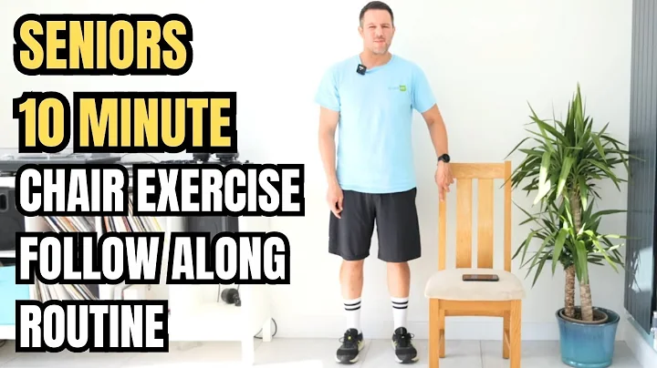 10-Minute Easy Chair Exercises for Seniors | Full-Body Seated Workout to Improve Strength & Mobility