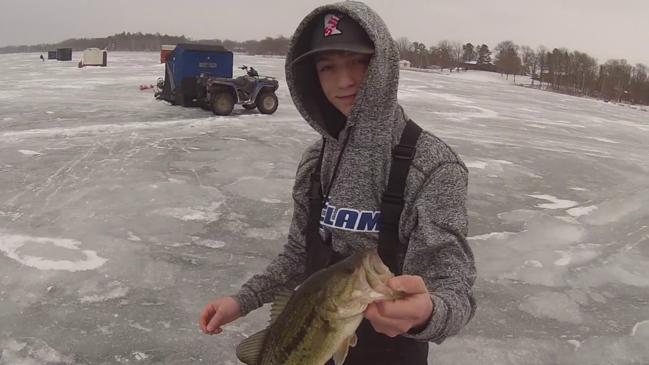 Miller Outdoors GoPro Ice Fishing Part 2 YouTube