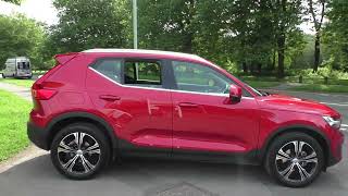 Volvo XC40 1.5 inscription Pro T3 finished in Passion Red , Video walkaround 