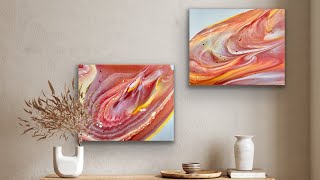 Stunning Copper, Red, and Yellow! Three Impactful Paints, Fluid Art on a Budget, DIY Tutorial ♥️💛🧡 by Taneva Baker Art & Design 234 views 4 months ago 14 minutes, 1 second