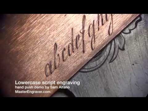 Hand push lettering by Sam Alfano