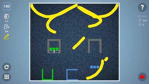 Check out how I solved level 180 in Brain It On! #BrainItOn