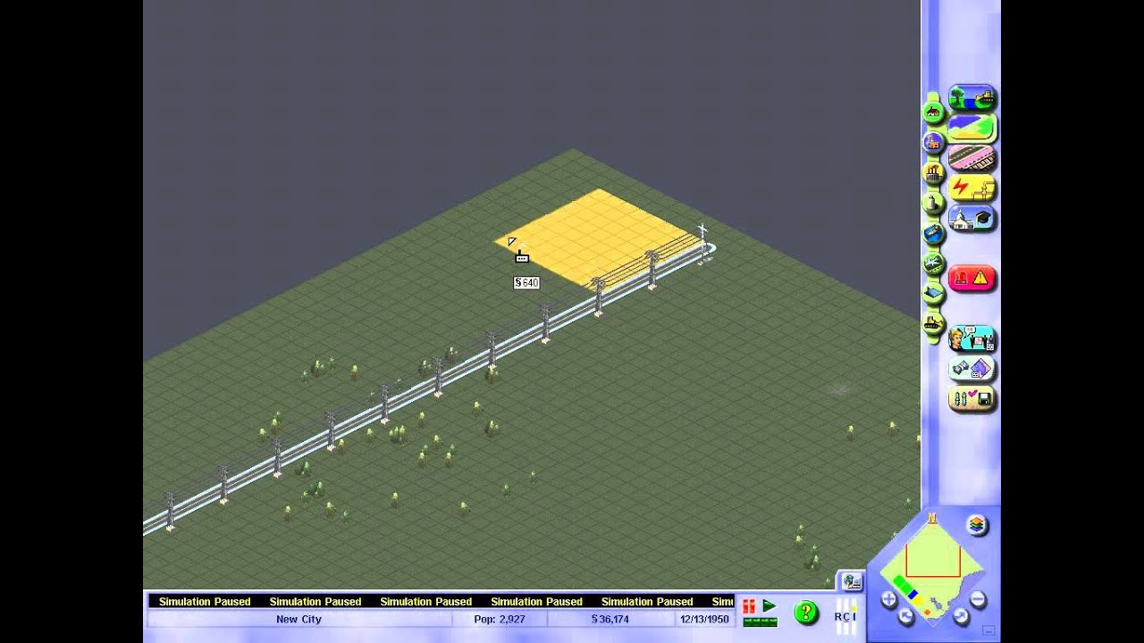 How to Make Farms in SimCity 3000 - YouTube